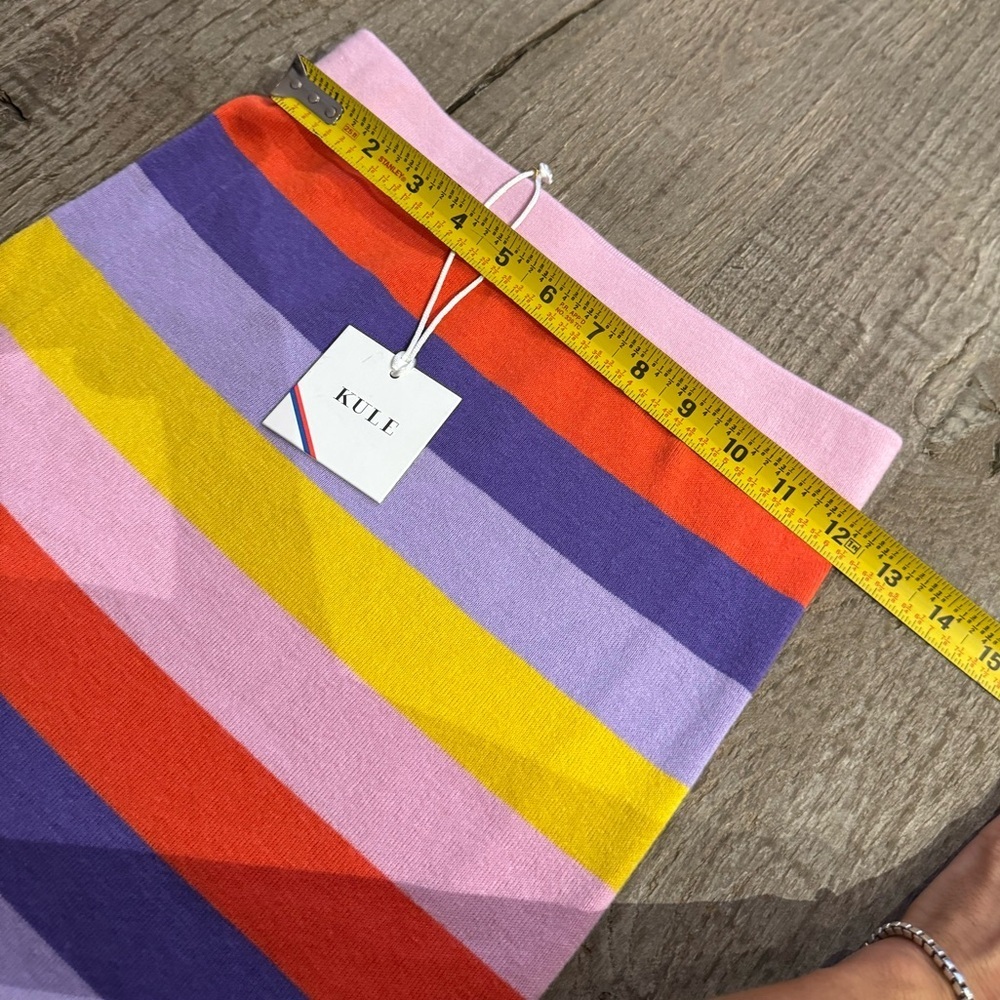 Kule Striped Mini Skirt Anthropologie. - Picture 10 of 10